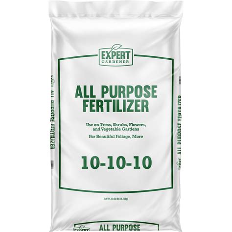 10 10 10 fertilizer menards - EXAMPLE: 15-5-10 fertilizer, 7,000 sq ft, want to apply 1 lb. nitrogen/1,000 sq ft. 1 pound divided by .15 = 6.66, round to 6.7; Therefore, need about 47 pounds of 15-5-10 fertilizer to cover entire lawn. After calculating how much to apply, when to apply is the other important decision. Early fall (September 1-15) is a key time for fertilizing ...